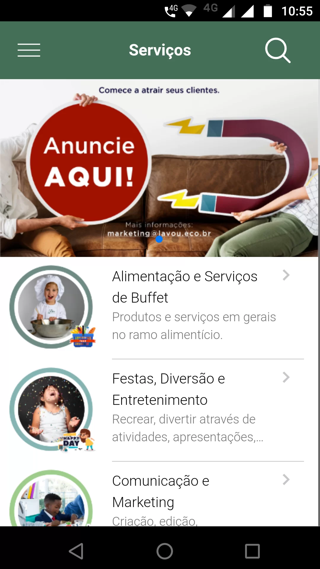 App Buscou